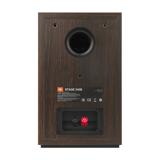 JBL STAGE 240B 2-way Wood, Black Wired 75 W image 8
