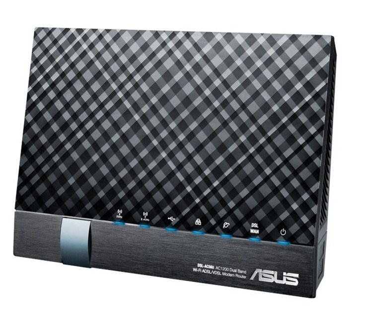 ASUS DSL-AC56U wireless router Gigabit Ethernet Dual-band (2.4 GHz