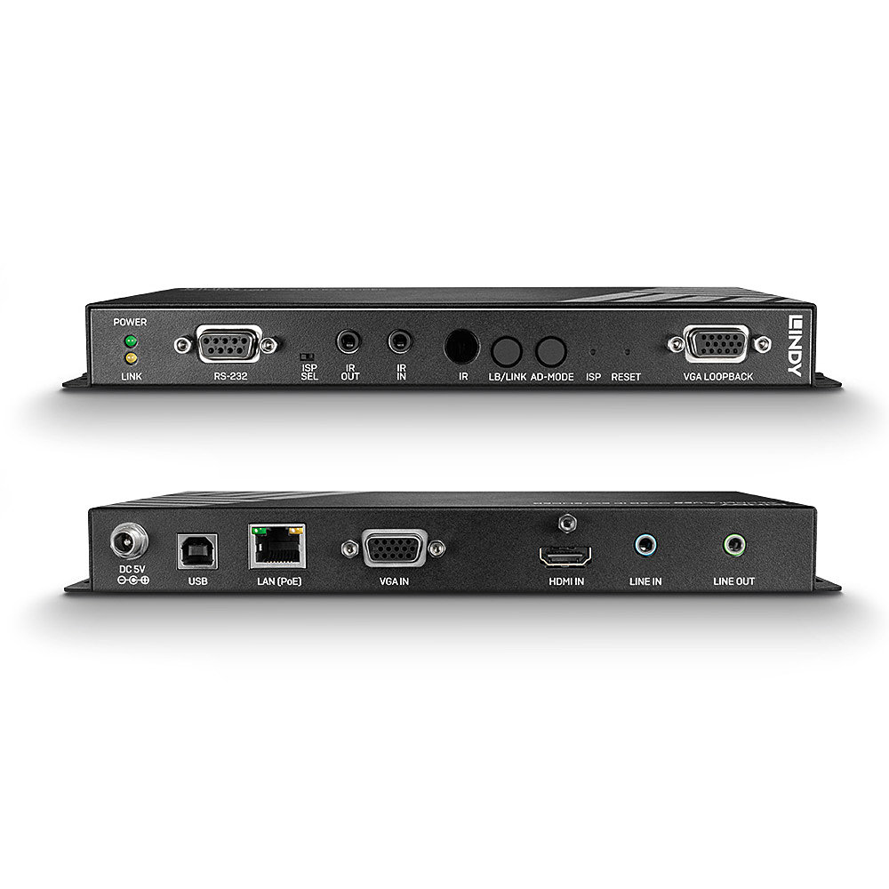 Lindy 4K HDMI & USB over IP Extender, Transmitter – image 3
