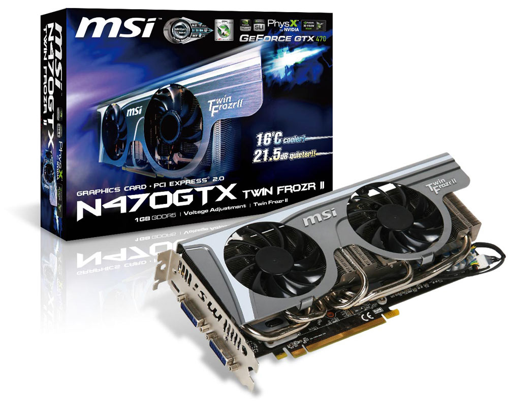 MSI V222-051R graphics card NVIDIA GeForce GTX 470 – image 5