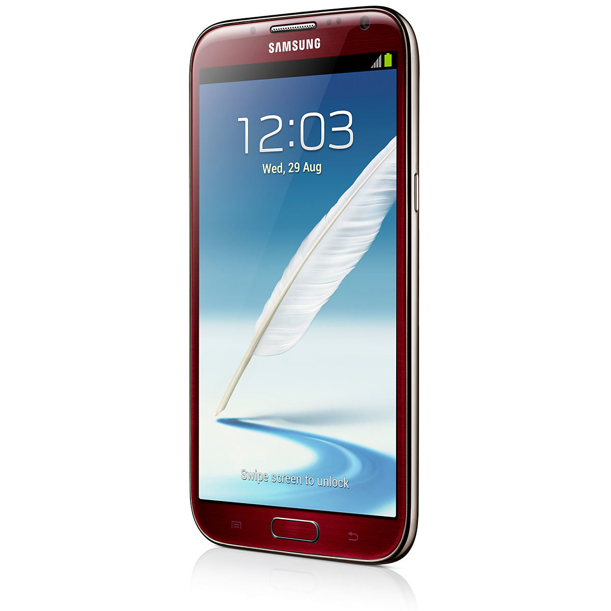 Samsung Galaxy II 14.1 cm (5.55") Single SIM Android 4.1 3G Micro-USB B 4100 mAh Red – image 2