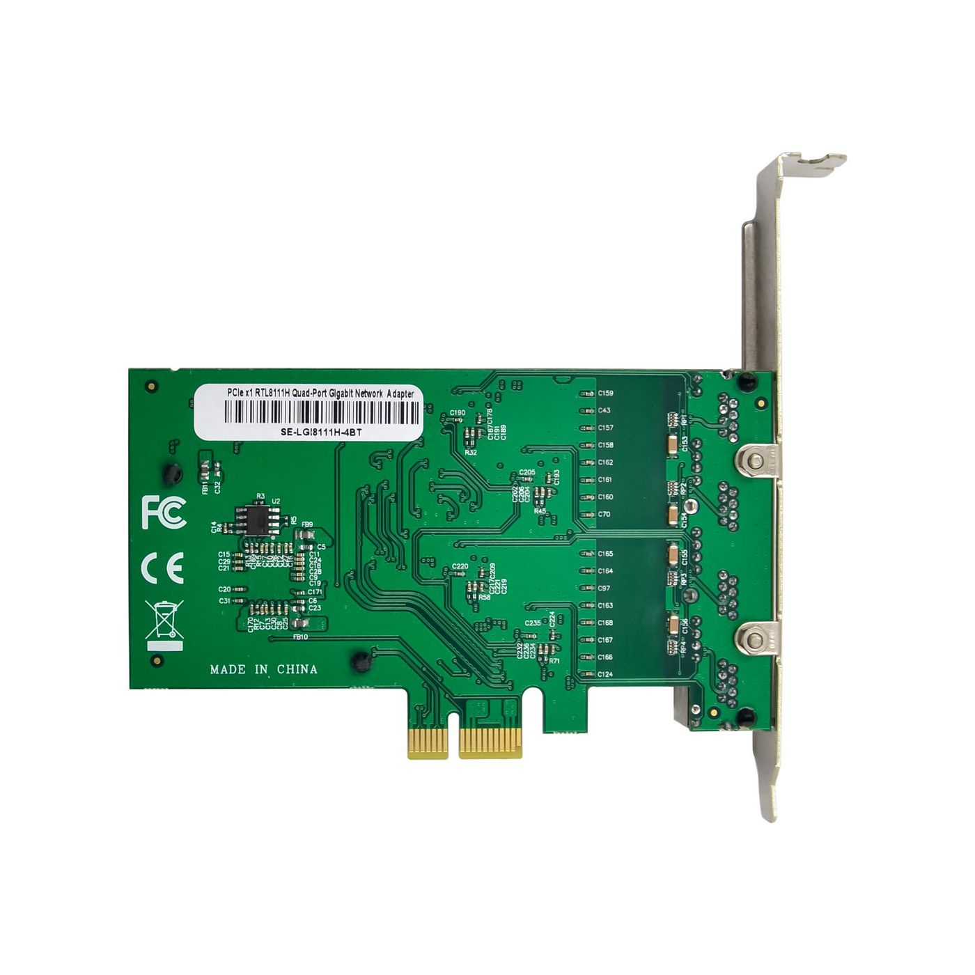 Microconnect MC-PCIEX1-RTL8111H-Q network card Internal Ethernet 1000 Mbit/s – image 5