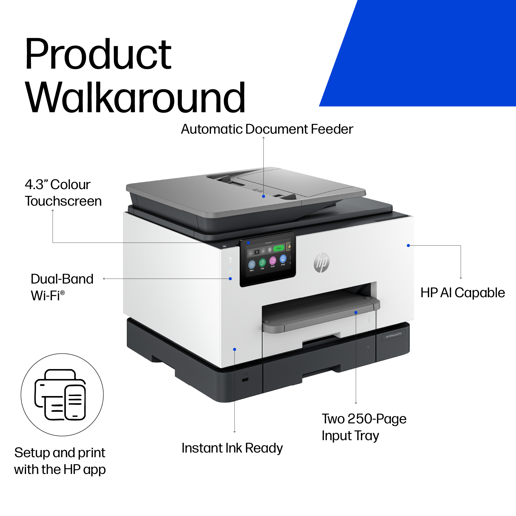 HP OfficeJet Pro 9135e AiO Printer – image 5