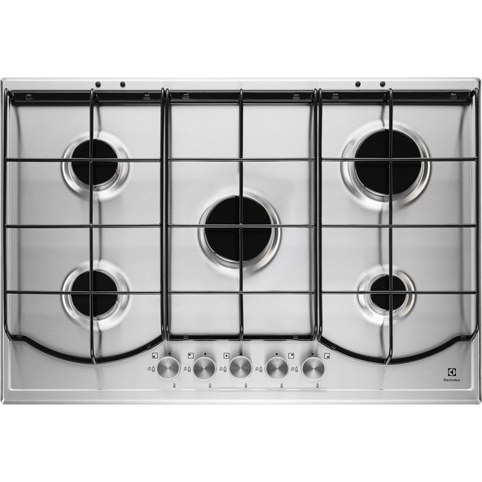 Electrolux PQ750X hob Stainless steel Built-in Gas 5 zone(s)