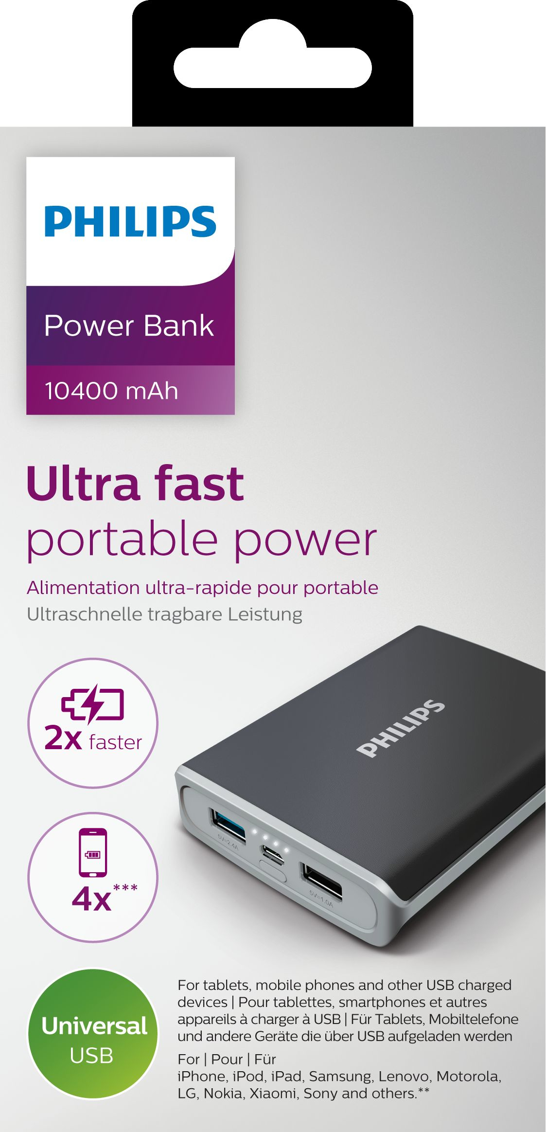 Philips USB power bank DLP10403/10 – image 2