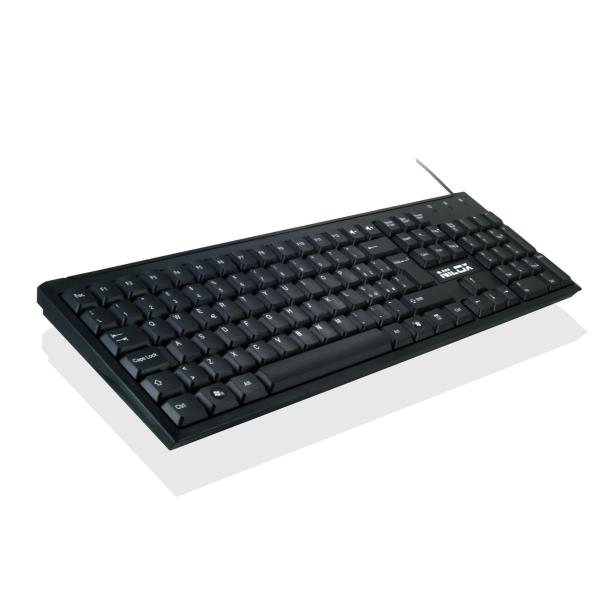Nilox KT10 keyboard Universal USB QWERTY Italian Black – image 1