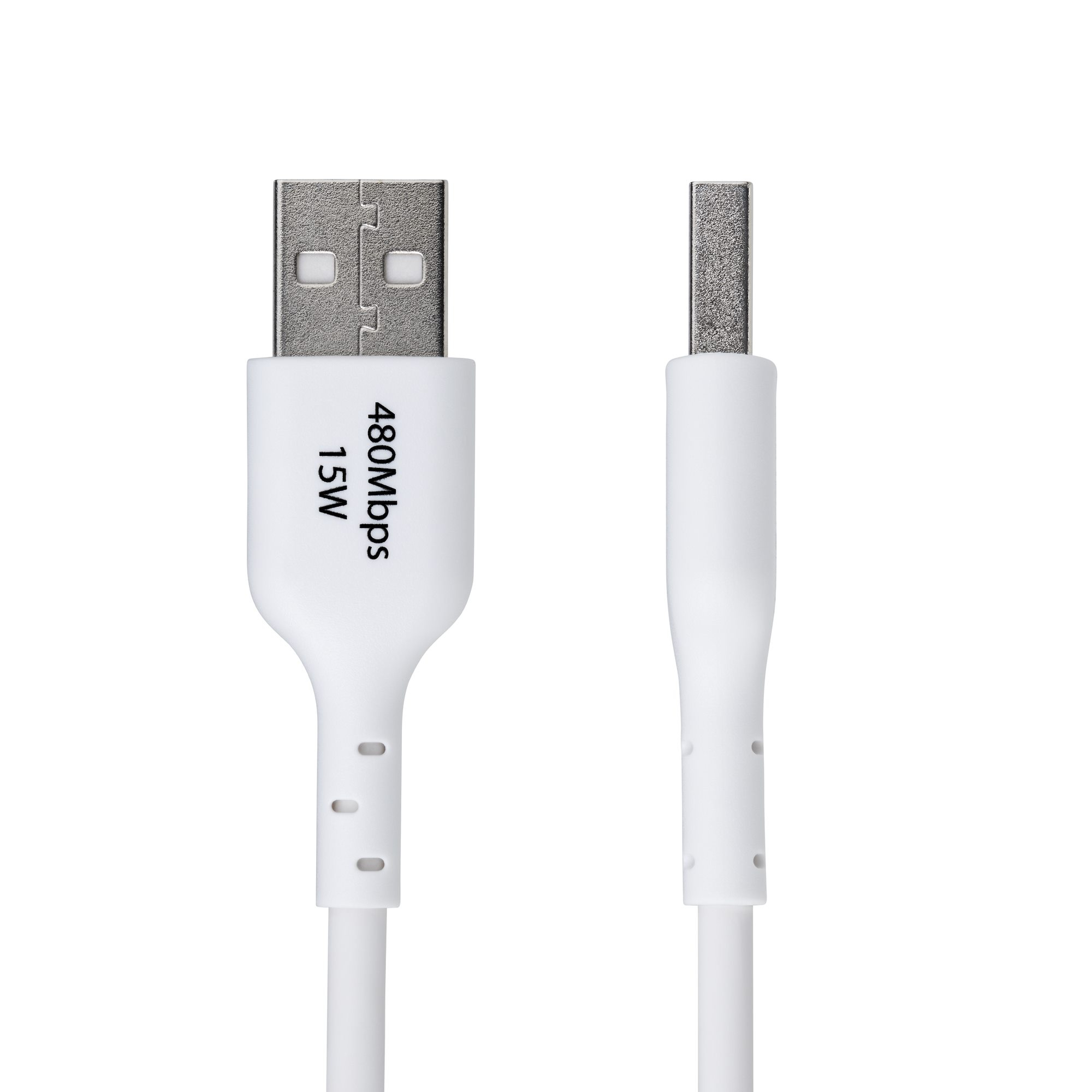 صورة StarTech.com USB2AC6FWHE USB 2.0 A إلى C كابل 6 أقدام أبيض