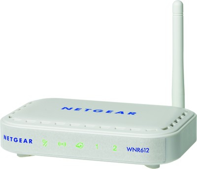 NETGEAR WNR612 wireless router Fast Ethernet White – image 1