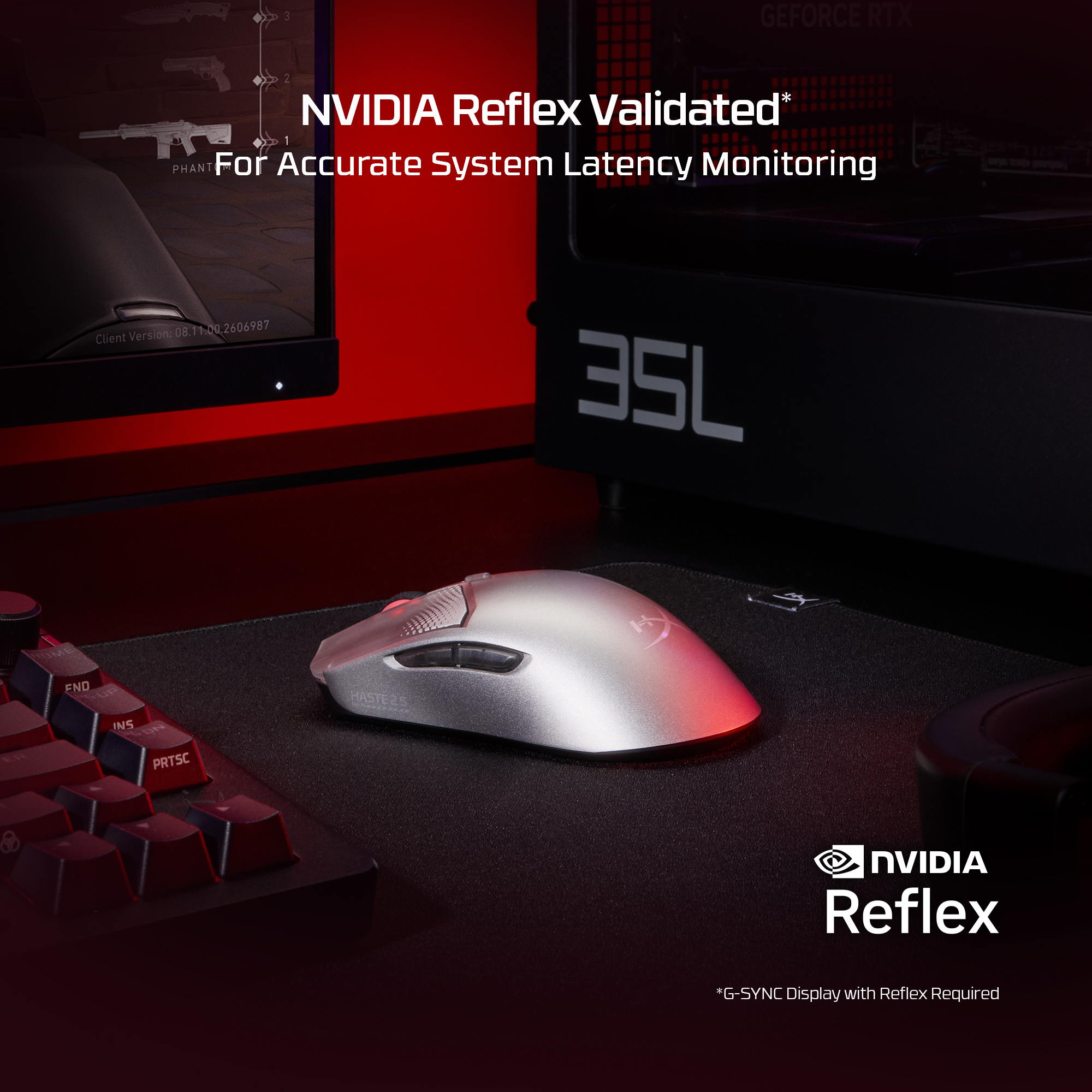 HyperX Pulsefire Haste 2 S Wireless Navy Gaming Mouse – image 7