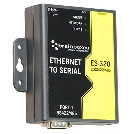 Brainboxes ES-320 1 Port RS422/485 Ethernet to Serial Adapter – image 2