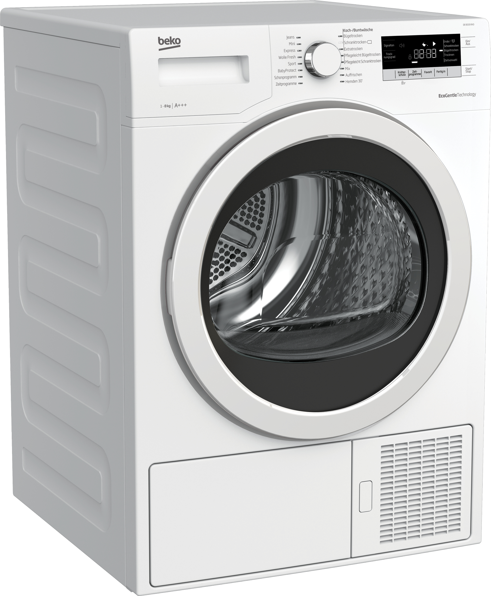 Beko DE8535RX0 tumble dryer Freestanding Front-load – image 2