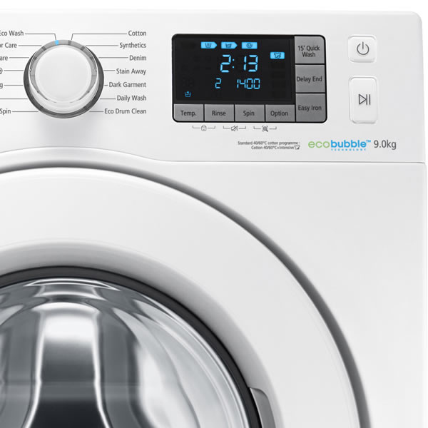Samsung WF90F5E3U4W washing machine Front-load – image 3