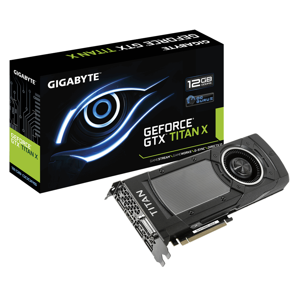 GIGABYTE GV-NTITANXD5-12GD-B NVIDIA GeForce GTX TITAN X – image 2