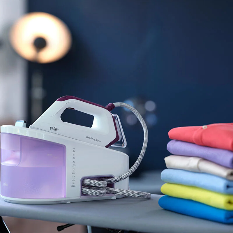 Braun IS3155VI 2400 W 2 L EloxalPlus soleplate Violet, White – image 7