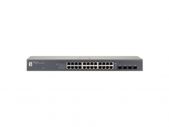 LevelOne 24 GE + 4 GE SFP Switch – image 3