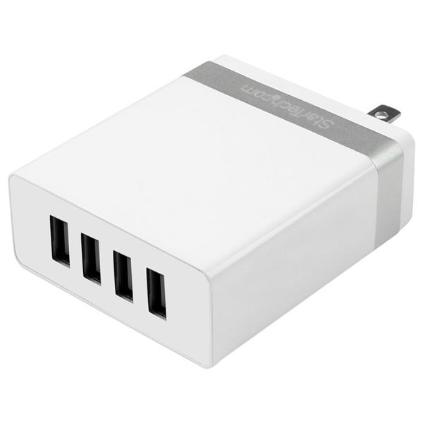 StarTech.com 4-Port USB Wall Charger