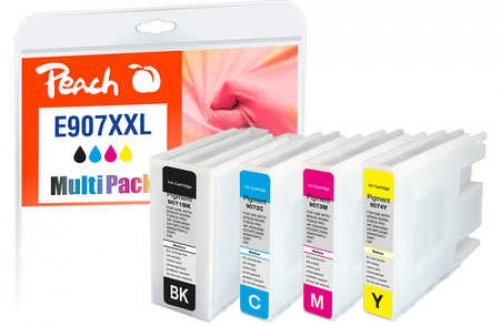 Peach 0F320318 ink cartridge 4 pc(s) Extra (Super) High Yield Black, Cyan, Magenta, Yellow