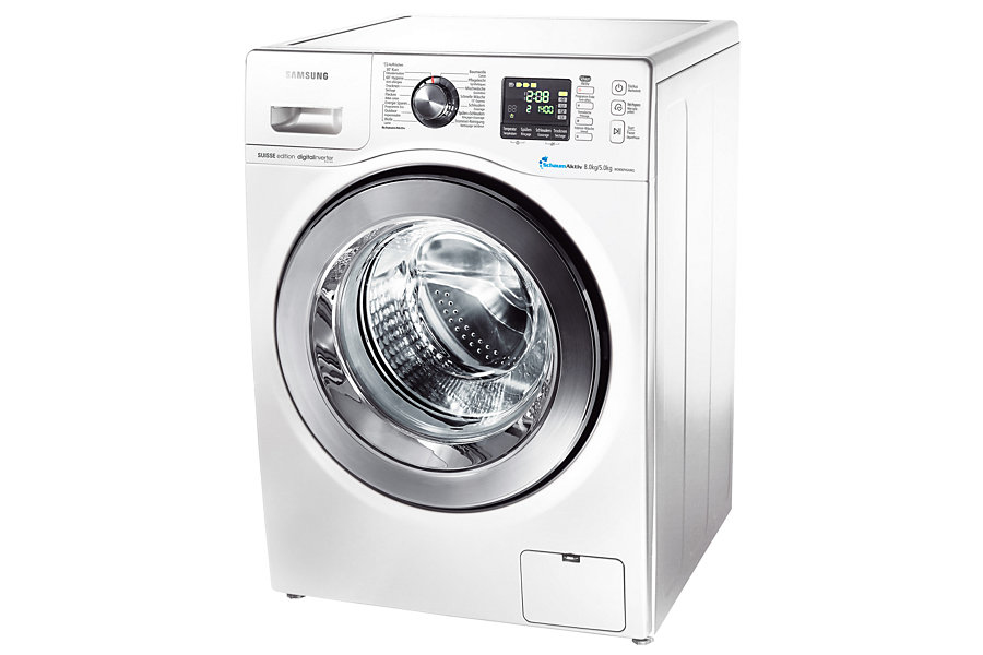 Samsung WD806P4SAWQ/WS washer dryer Freestanding Front-load White – image 2