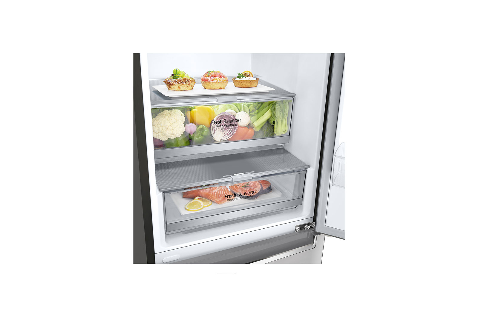 LG GBB71NSDFN fridge-freezer Freestanding – image 3
