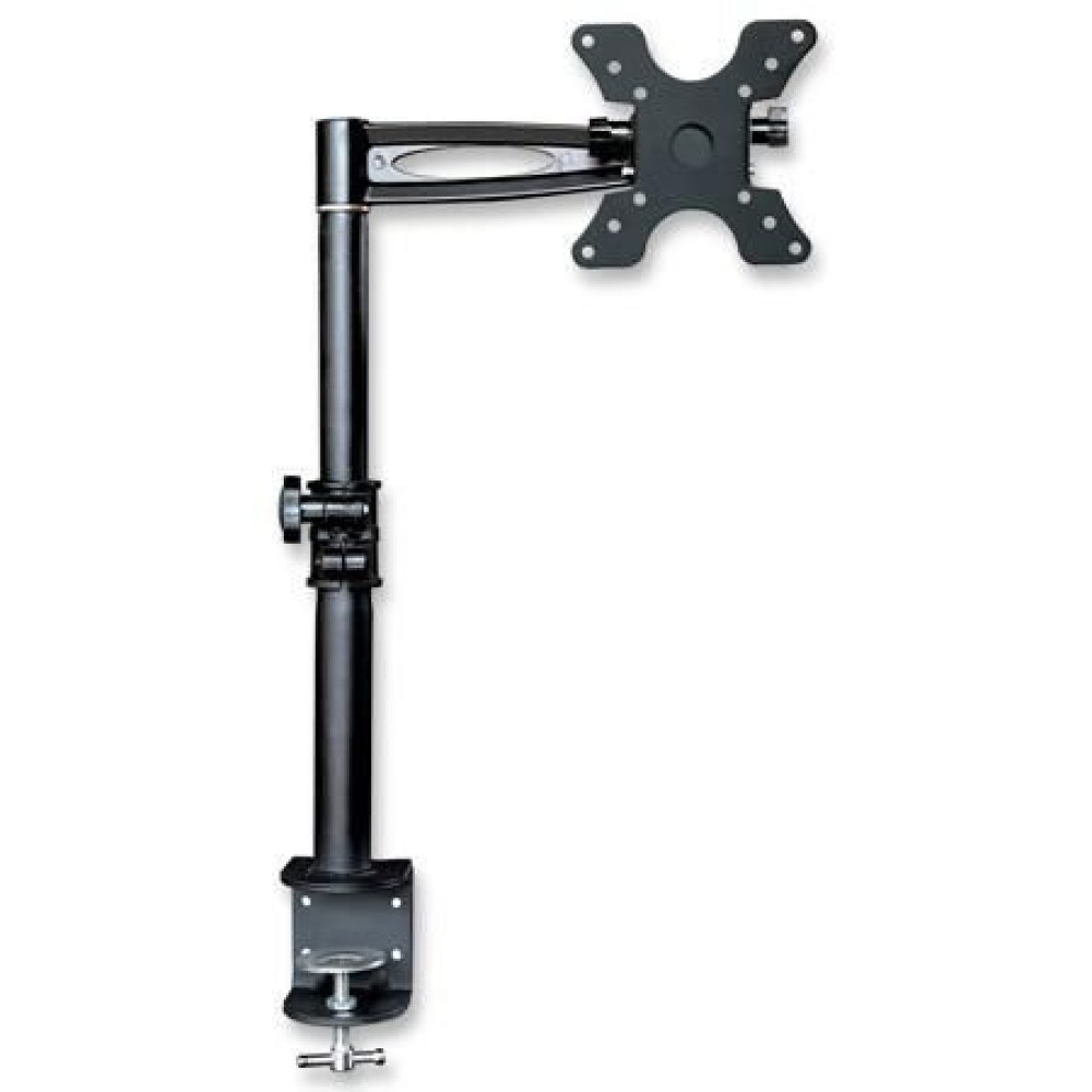 Techly Supporto da scrivania per Monitor 13-27" braccio medio inclinabile (ICA-LCD 501BK)