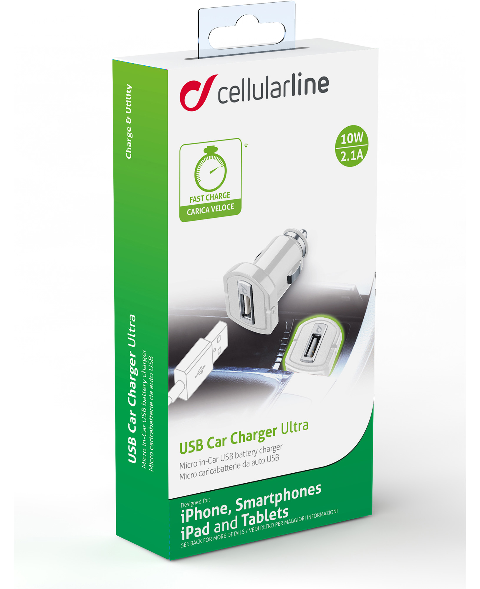Cellularline USB Car Charger – image 3