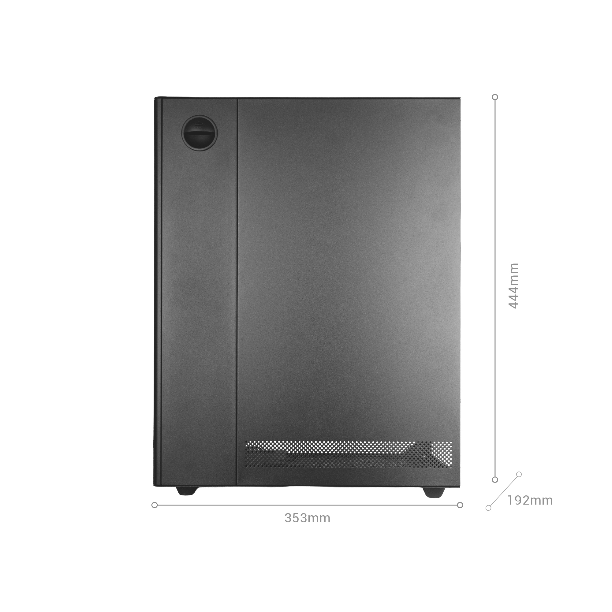 Mars Gaming MCT800 computer case Midi Tower Black image 15