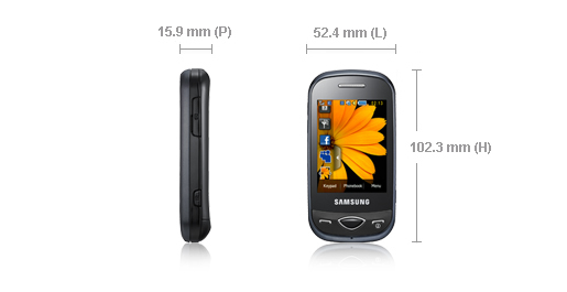 Samsung GT-B3410 6.6 cm (2.6") 113.7 g Black – image 6