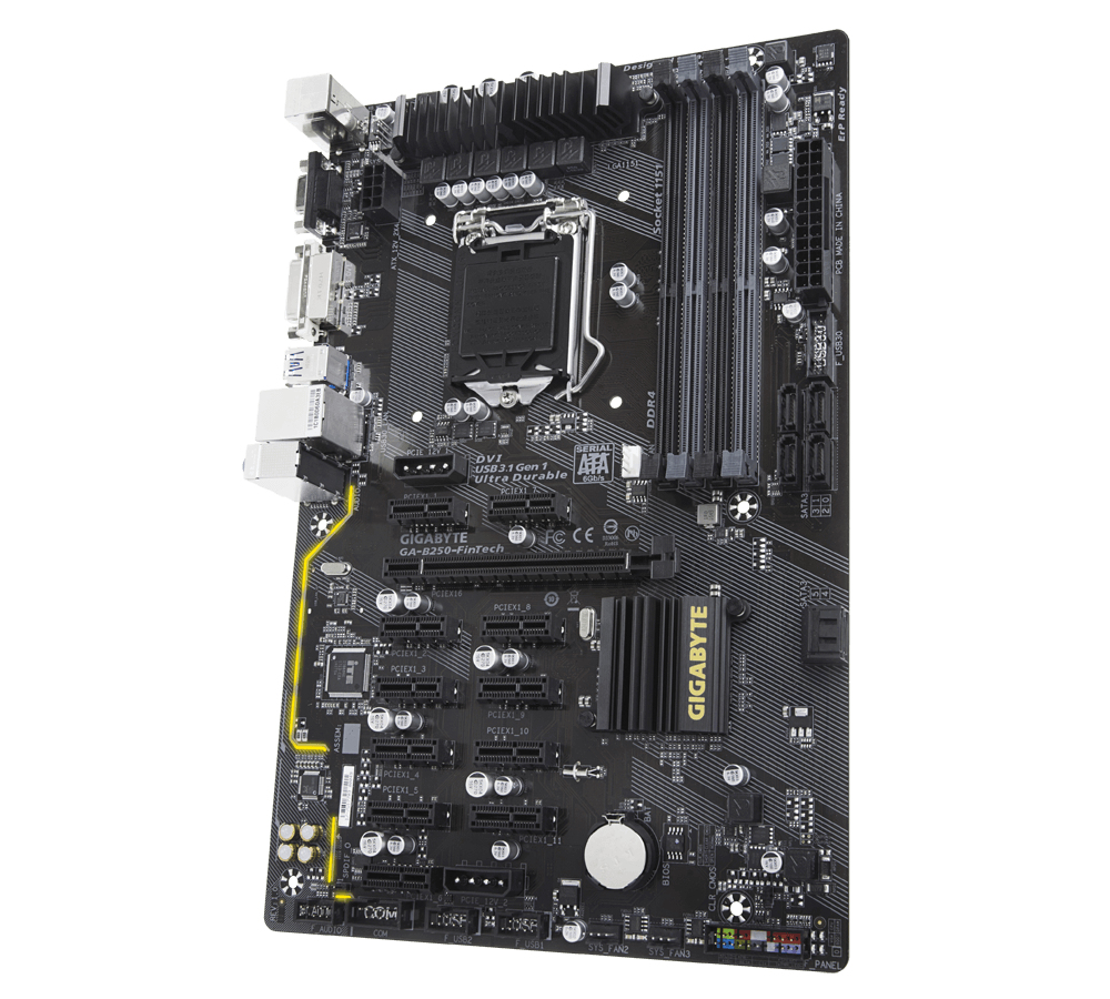 GIGABYTE GA-B250-FinTech Intel® B250 LGA 1151 (Socket H4) ATX – image 4