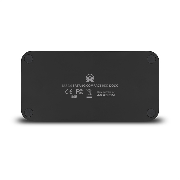 Axagon ADSA-SMB storage drive docking station USB 3.2 Gen 1 (3.1 Gen 1) Type micro-B Black – image 5