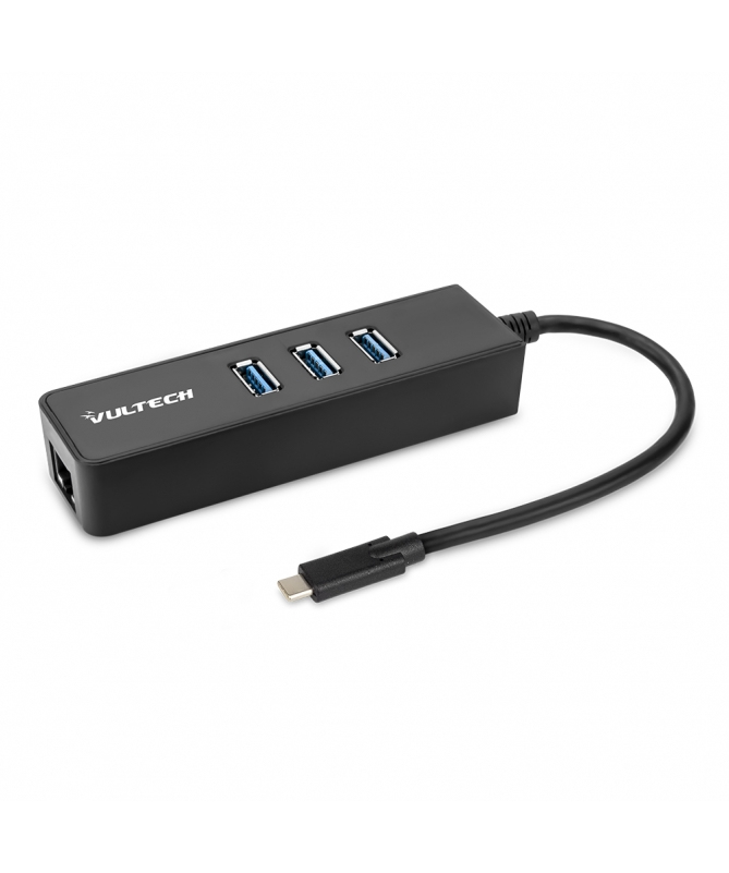 Vultech ATC-02 laptop dock/port replicator Wired USB 3.2 Gen 1 (3.1 Gen 1) Type-C Black