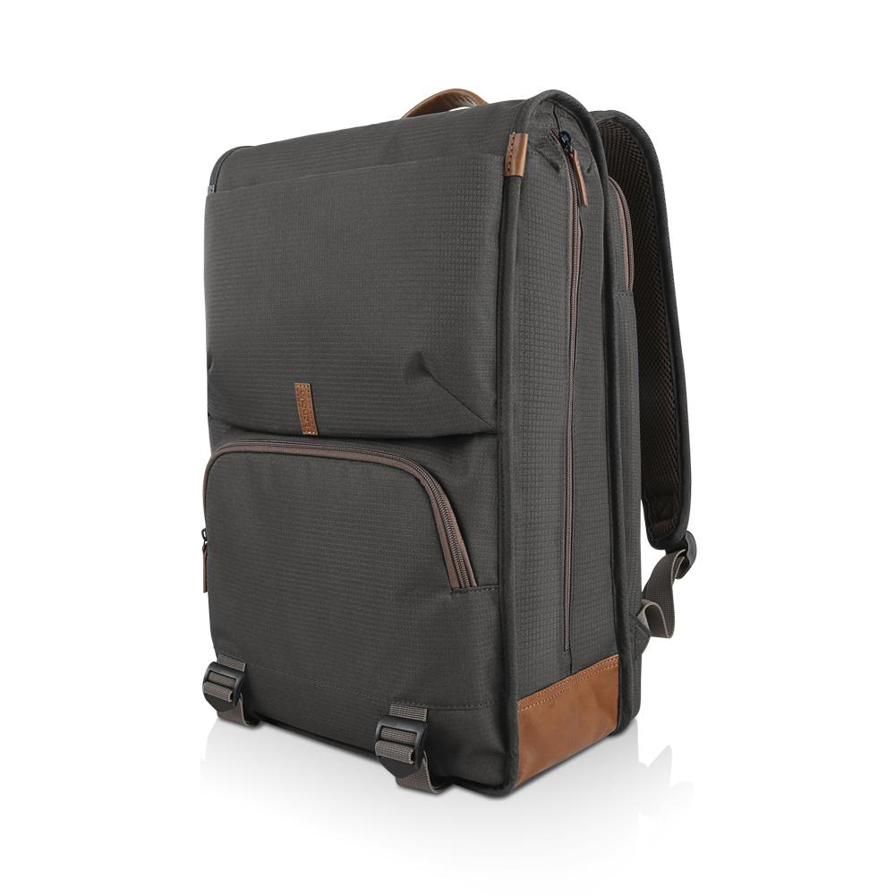 Lenovo B810 39.6 cm (15.6") Backpack Black, Brown – image 2
