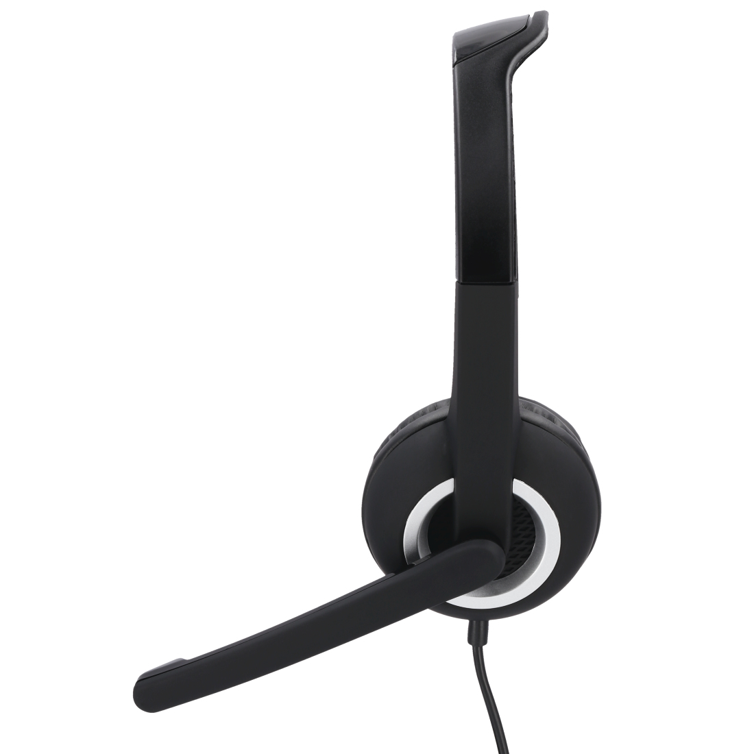 Hama HS-USB250 Headset Wired Head-band Office/Call center USB Type-A Black, Silver – image 2