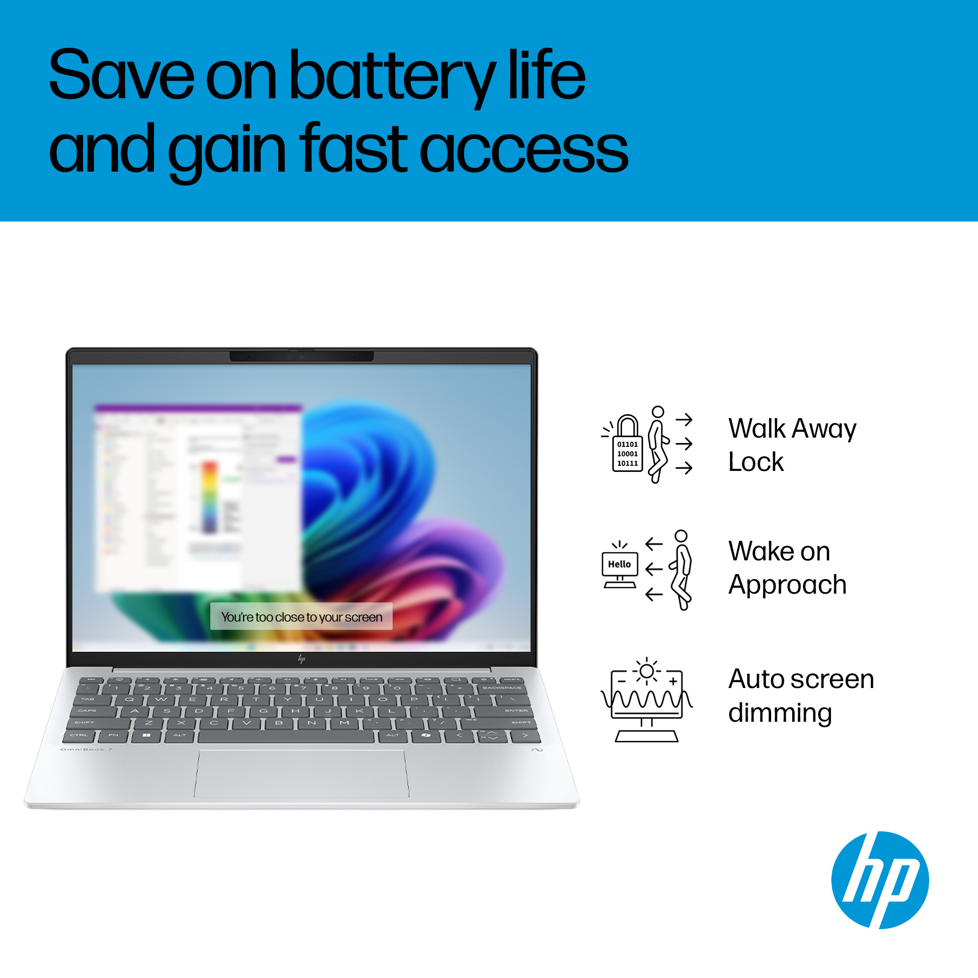 HP OmniBook 7 Aero 13-bg1057nr Next Gen AI – image 2