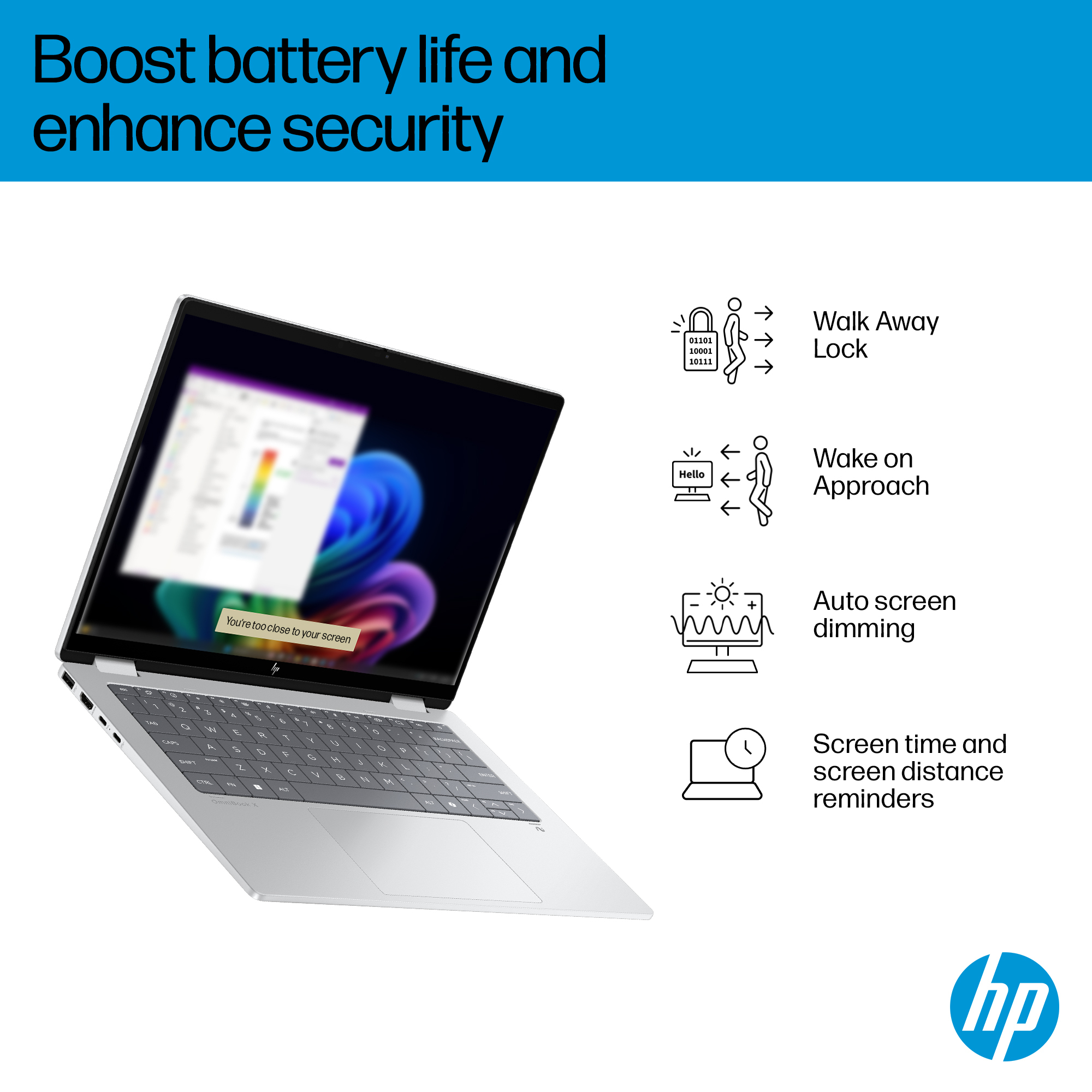 HP OmniBook X Flip 2-in-1 Laptop Next Gen AI 14-fm0013nax – image 7