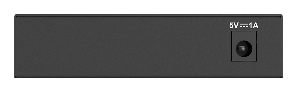 D-Link DGS-105GL 5-Port Gigabit Ethernet Switch, Fanless, Low Profile, Metal Housing, Plug-and-Play, 802.3az EEE black – image 2