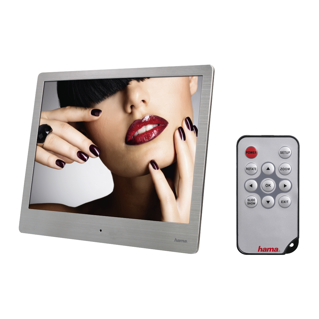 Hama 8SLBS digital photo frame Silver – image 3