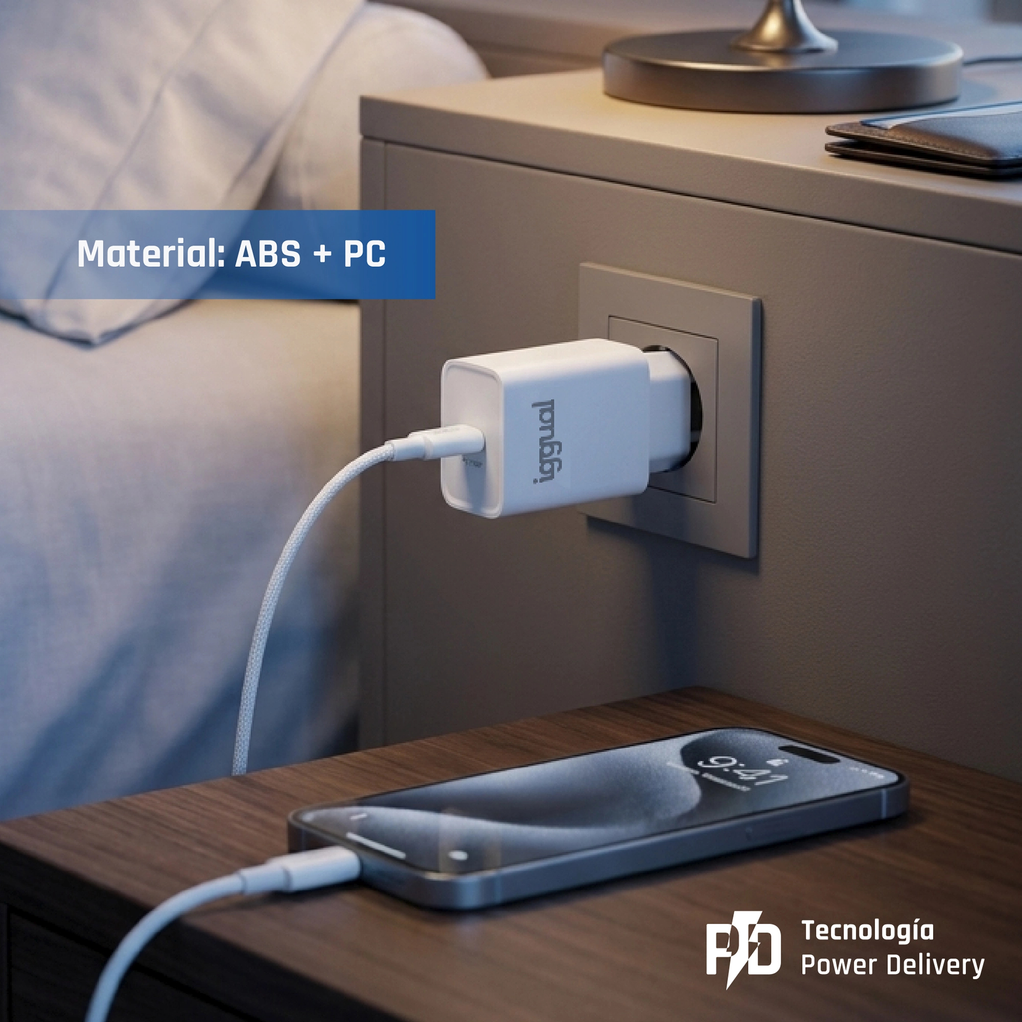 iggual IGG318317 mobile device charger Universal White AC Indoor – image 5
