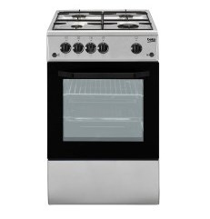 Beko CSG42011FS Freestanding cooker Gas Silver