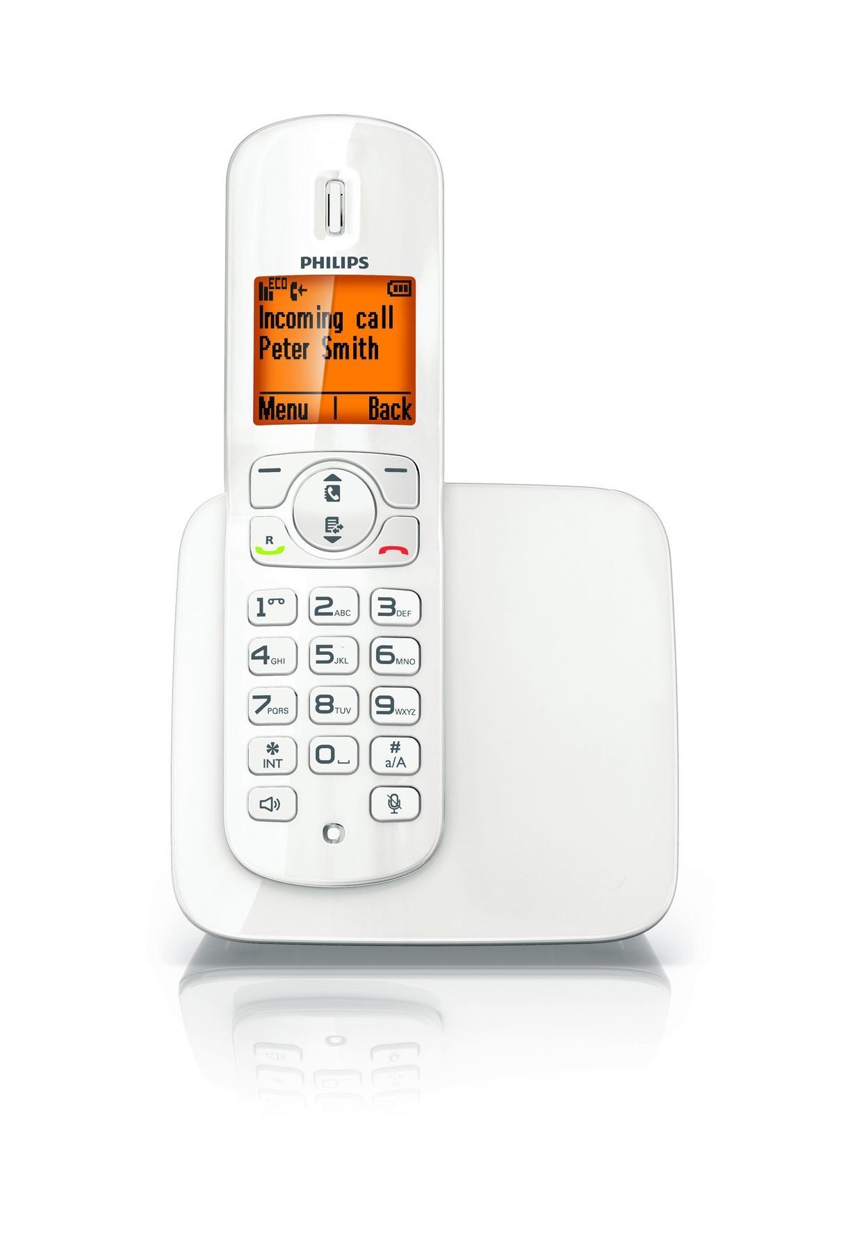 Philips BeNear CD2801W/NL telephone DECT telephone Caller ID White – image 3