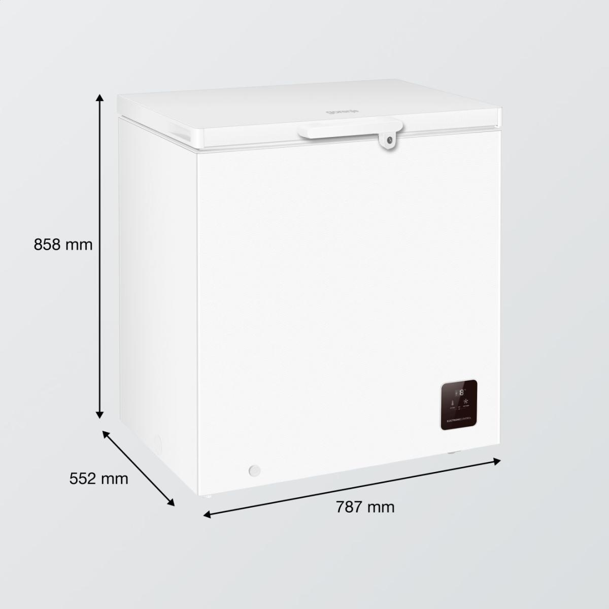 Gorenje FH20E6W5 Chest freezer Freestanding – image 5