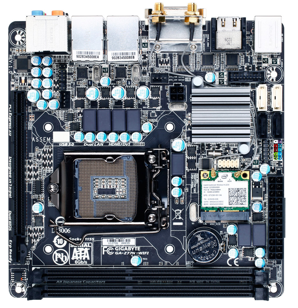GIGABYTE GA-Z77N-WIFI (rev. 1.0)