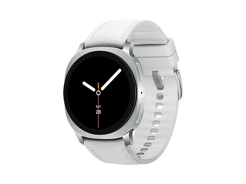 Samsung Galaxy Watch 8, LTE + Bluetooth, 40mm, Sport Band, White, S/M + Hybrid Band, White – image 1