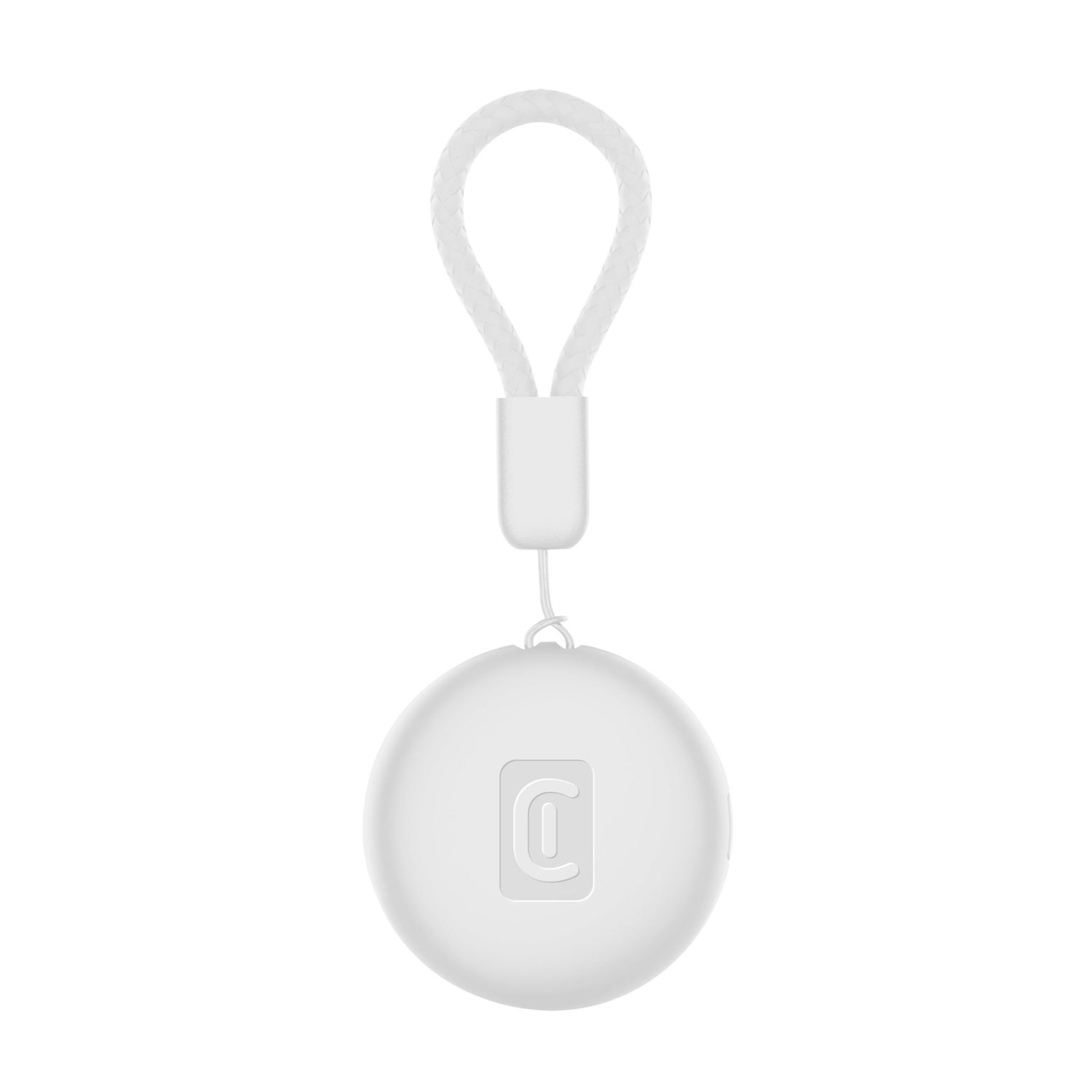 Localizador - CellularLine Tracy Tag Dual, para iOS, Android, Blanco