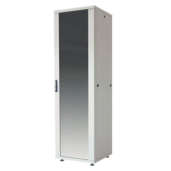 LogiLink D22E68G rack cabinet 22U Freestanding rack Grey – image 1