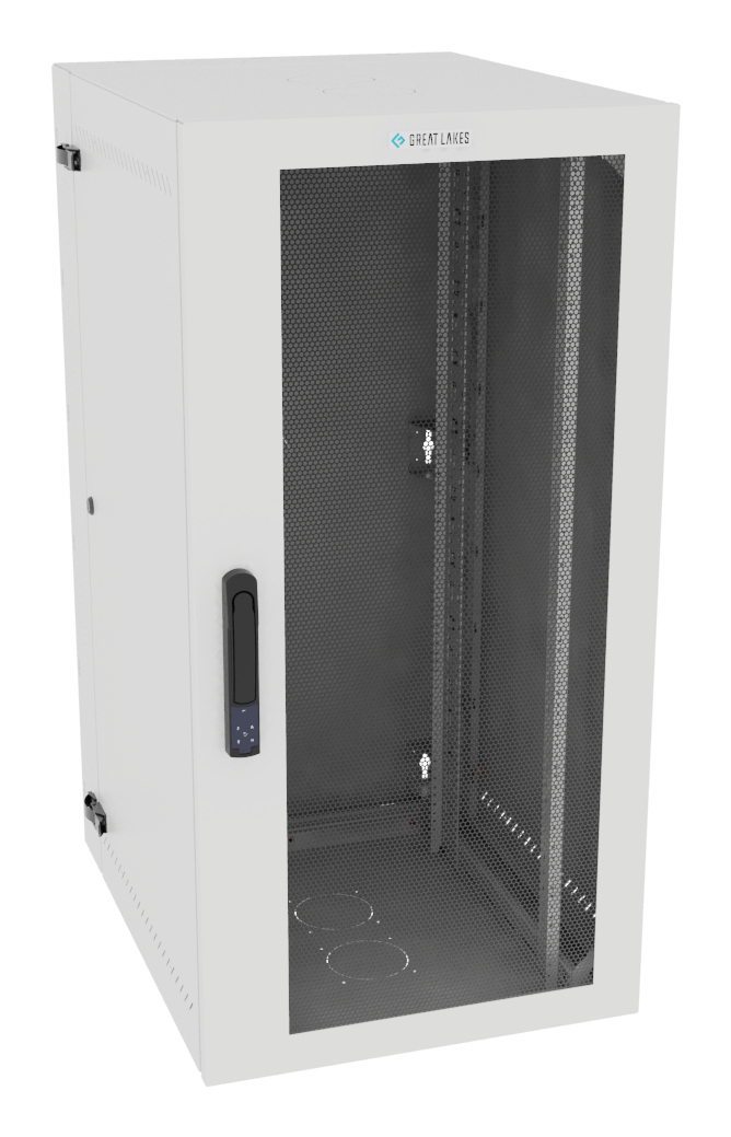 Vertiv VR Rack GL48WMCMM-W-SE-00-00 rack cabinet 25U Wall mounted rack White