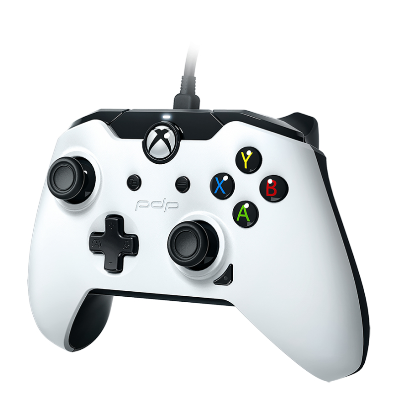 PDP 048-082-NA-WH01 Gaming Controller Black, White USB Gamepad Analogue / Digital PC, Xbox One, Xbox One S, Xbox One X – image 2