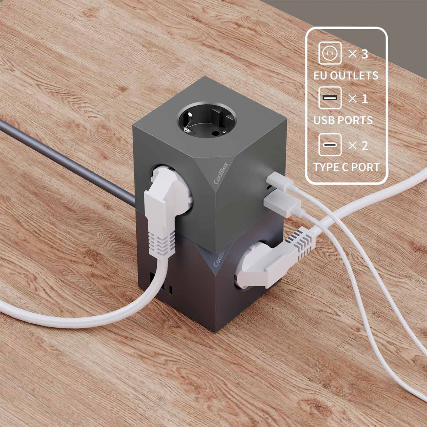 CoolBox COO-BEN-CU-CUBE mobile device charger AC Fast charging – image 3