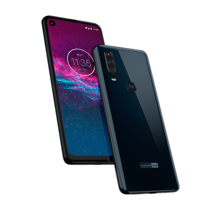Motorola one Action 16 cm (6.3") Dual SIM Android 9.0 4G USB Type-C 4 GB 128 GB 3500 mAh Blue – image 2