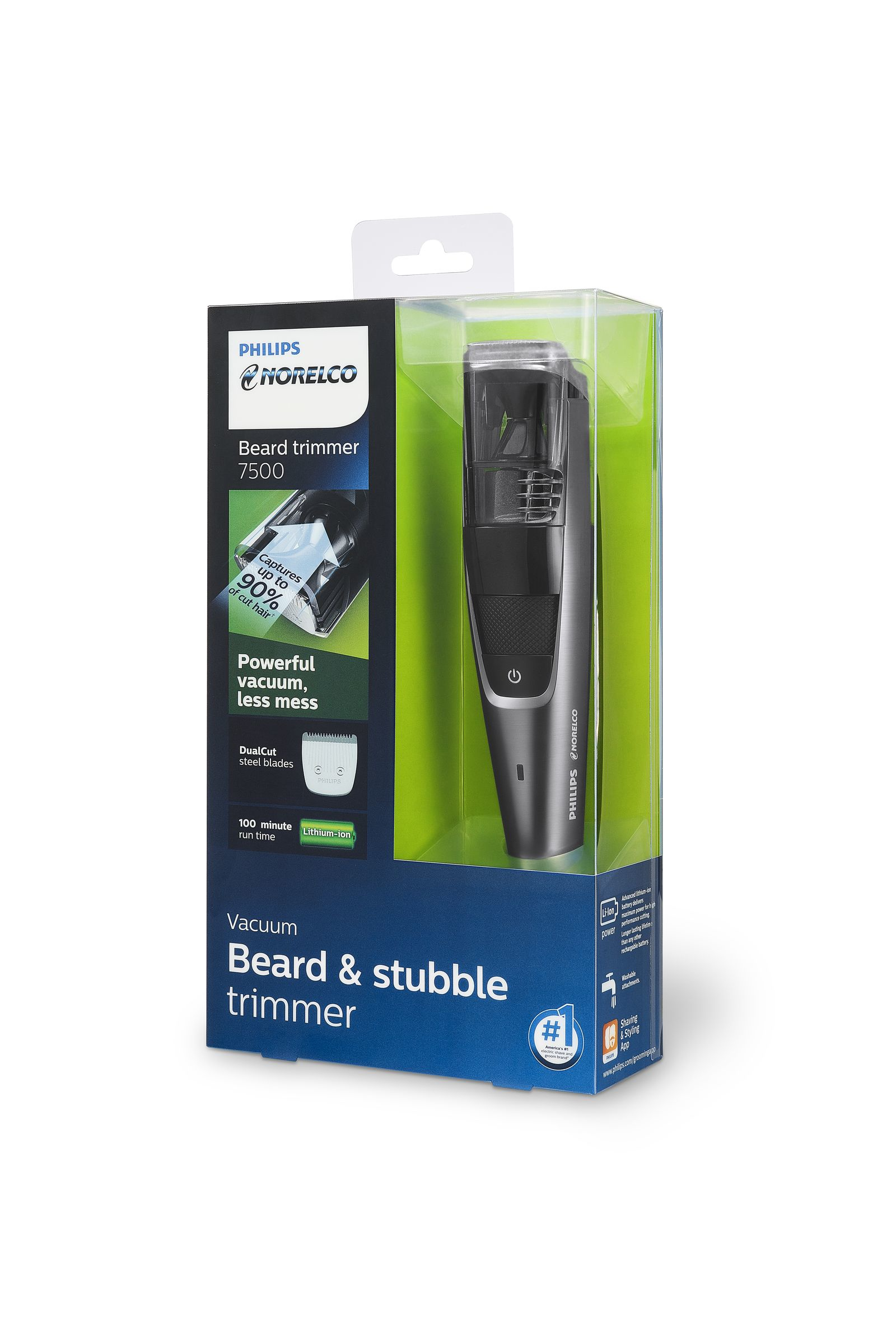 Philips BT7515/49 hair trimmers/clipper Black 20 Lithium-Ion (Li-Ion) – image 3