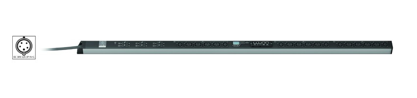 Vertiv MPH2 Rack PDU, controlled, 0U, input IEC 60309 230/400V – image 1
